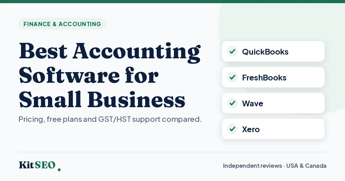 Best Accounting Software for Small Business