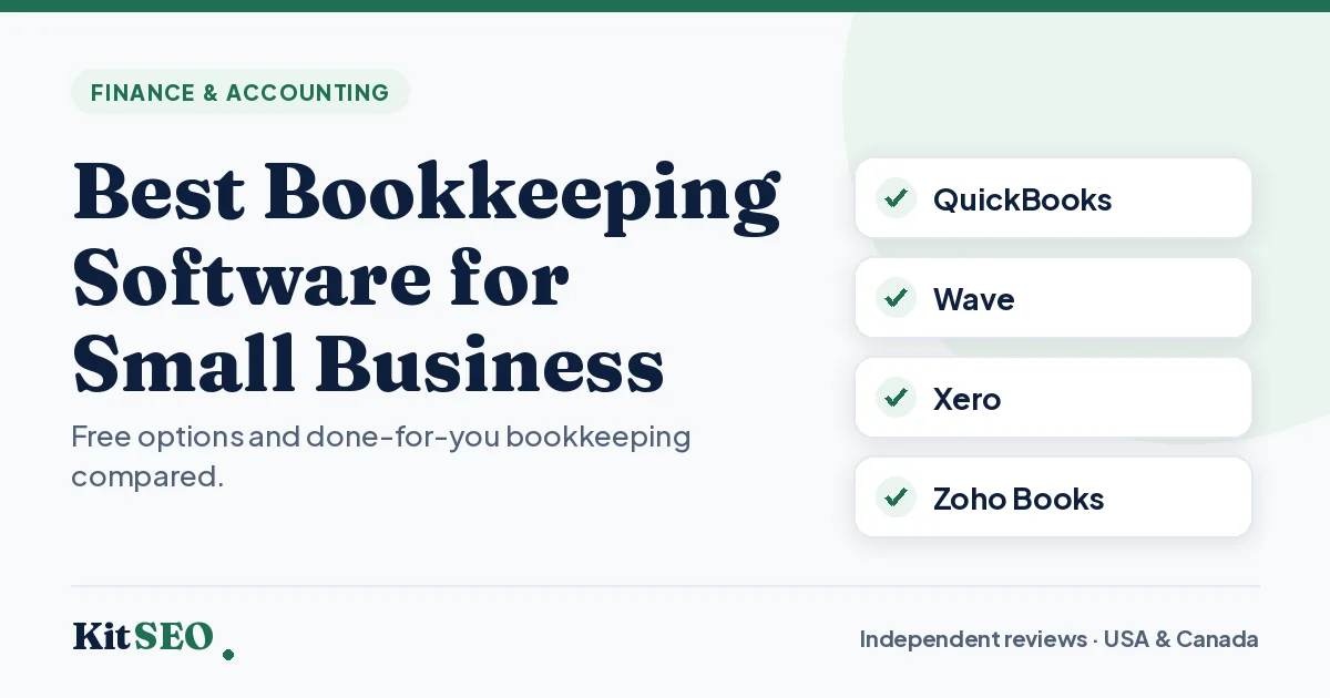 Best Bookkeeping Software