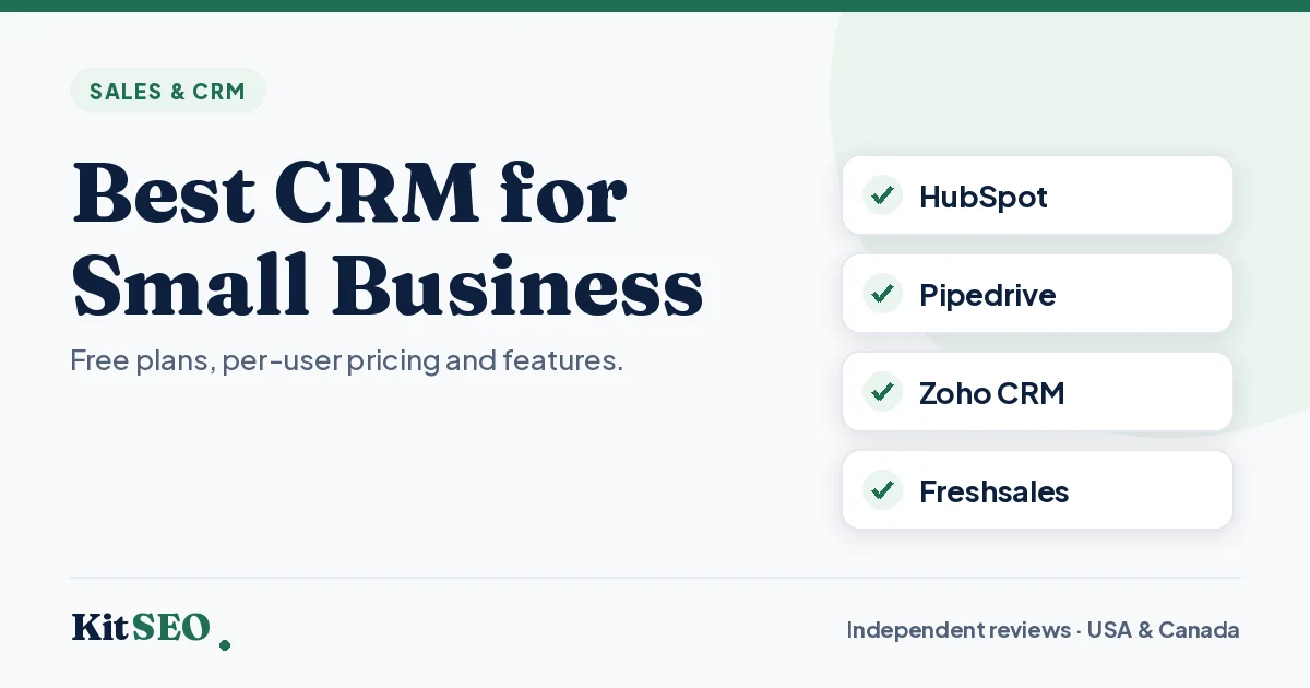 Best CRM for Small Business