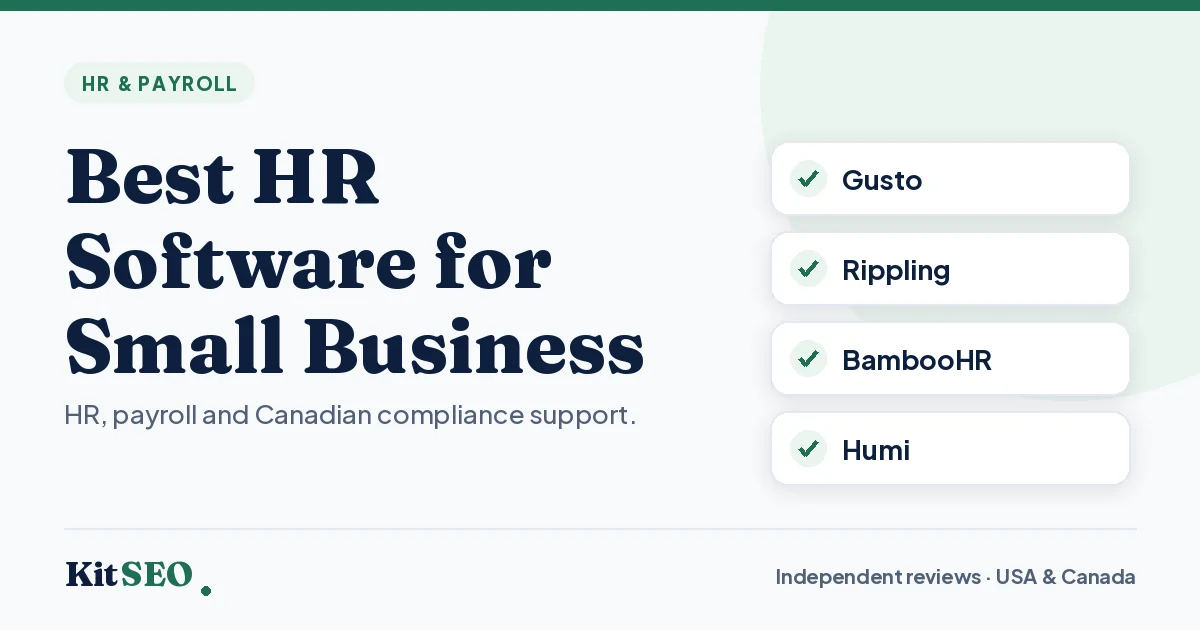Best HR Software