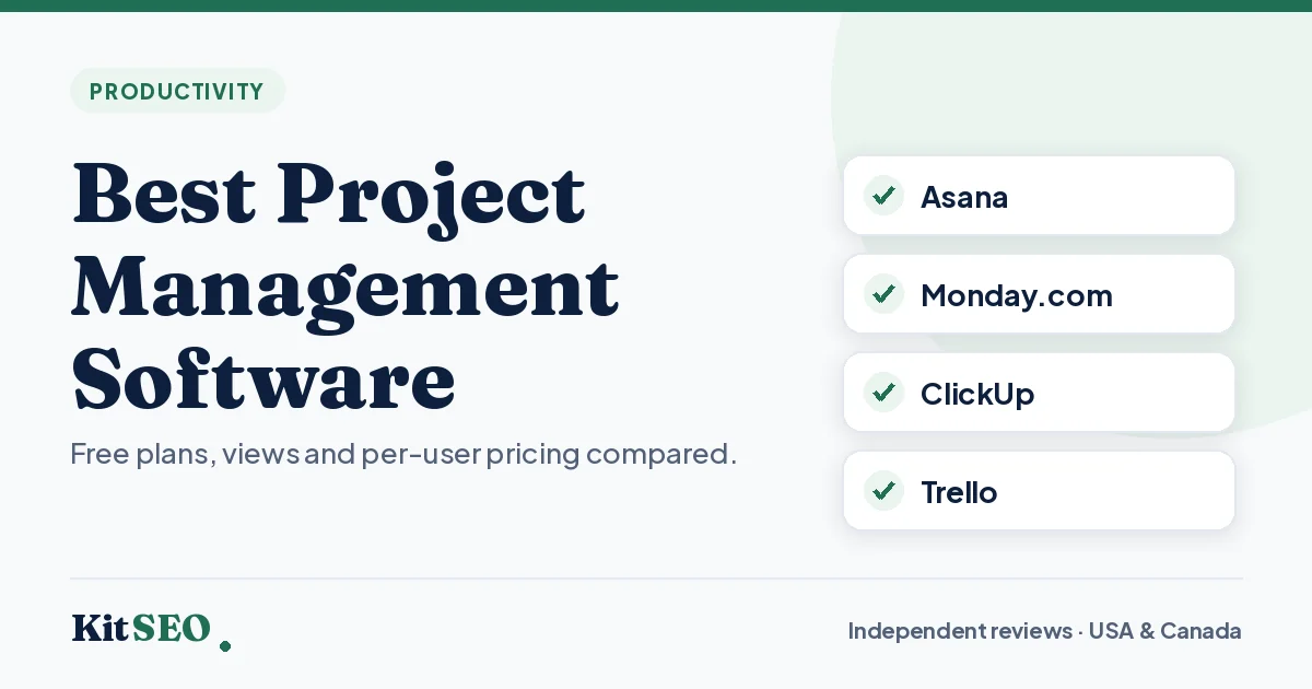 Best Project Management Software