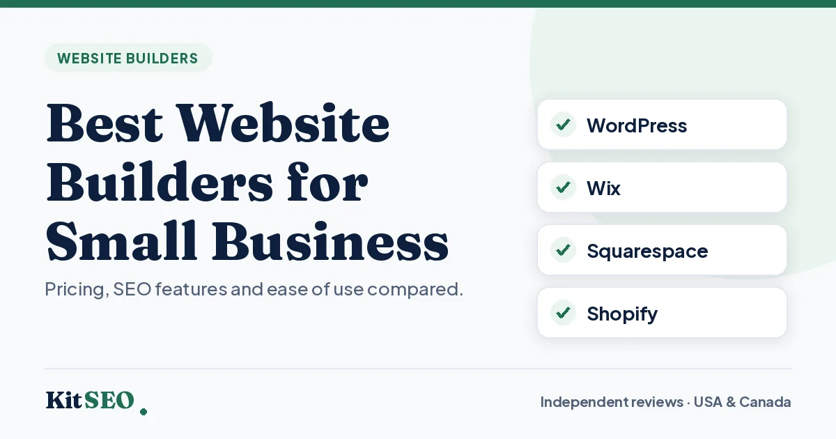 Best Website Builders